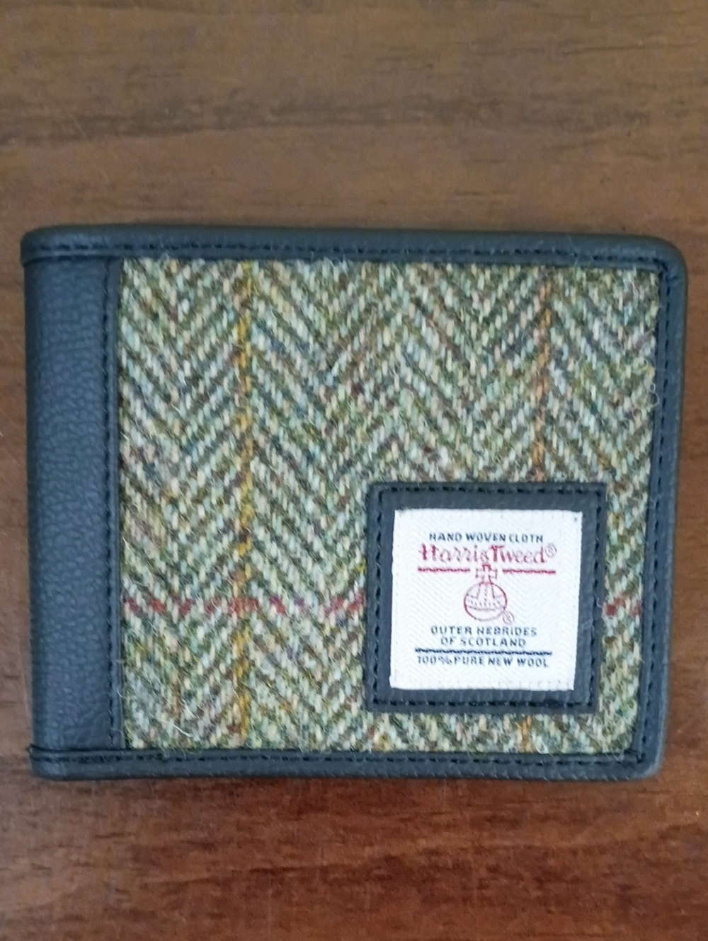Maccessori Harris Tweed Wool Wallet, NWOT